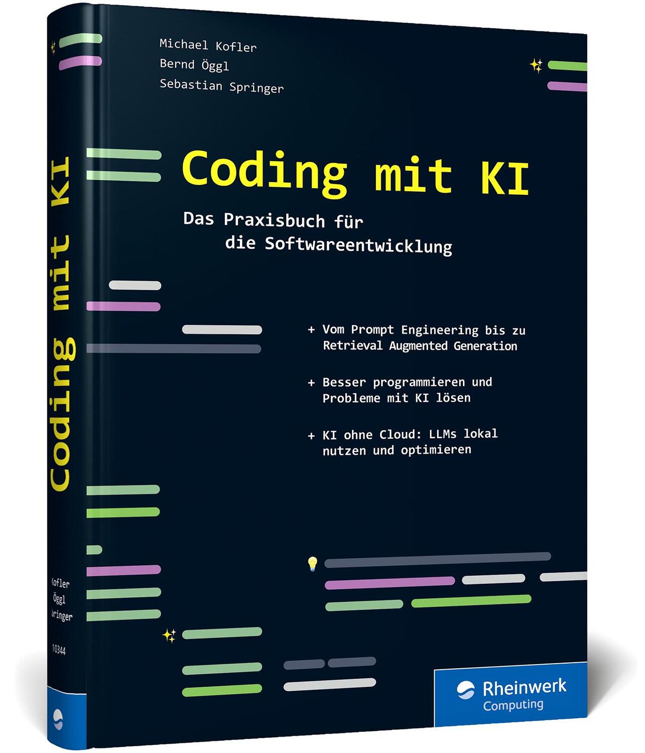 Cover: 9783367103447 | Coding mit KI | Michael Kofler (u. a.) | Buch | 412 S. | Deutsch