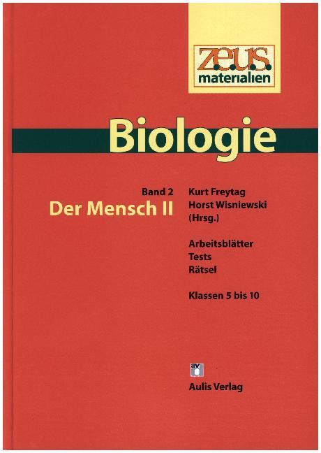Cover: 9783761420836 | z.e.u.s. - Materialien Biologie / Der Mensch II. Tl.2 | Buch