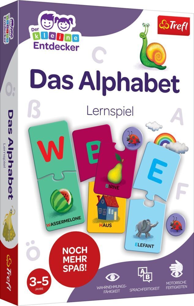 Cover: 5900511020410 | Das Alphabet (Kinderspiel) | Lernspiel. Noch mehr Spaß! | Spiel | 2041