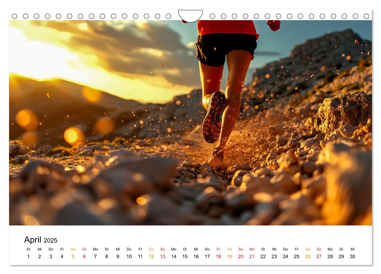 Bild: 9783457234662 | Trailrunning Power (Wandkalender 2025 DIN A4 quer), CALVENDO...