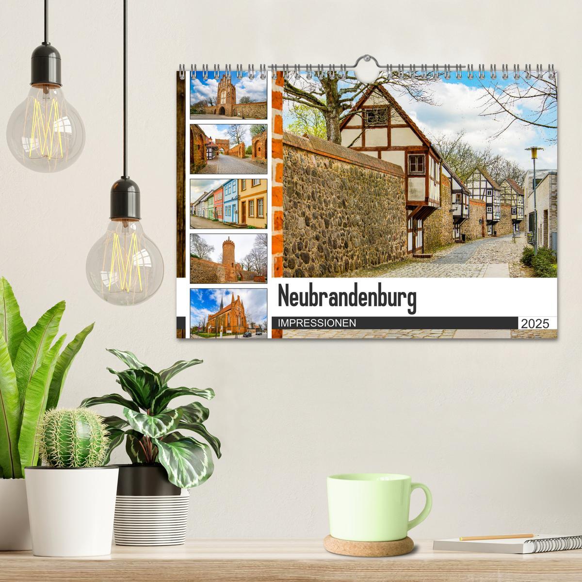 Bild: 9783435234394 | Neubrandenburg Impressionen (Wandkalender 2025 DIN A4 quer),...