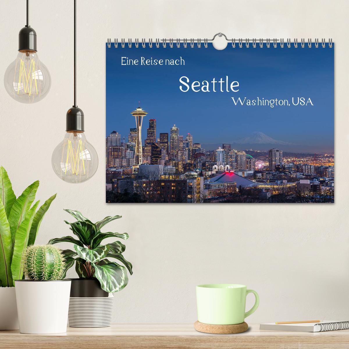 Bild: 9783435613250 | Eine Reise nach Seattle (Wandkalender 2025 DIN A4 quer), CALVENDO...