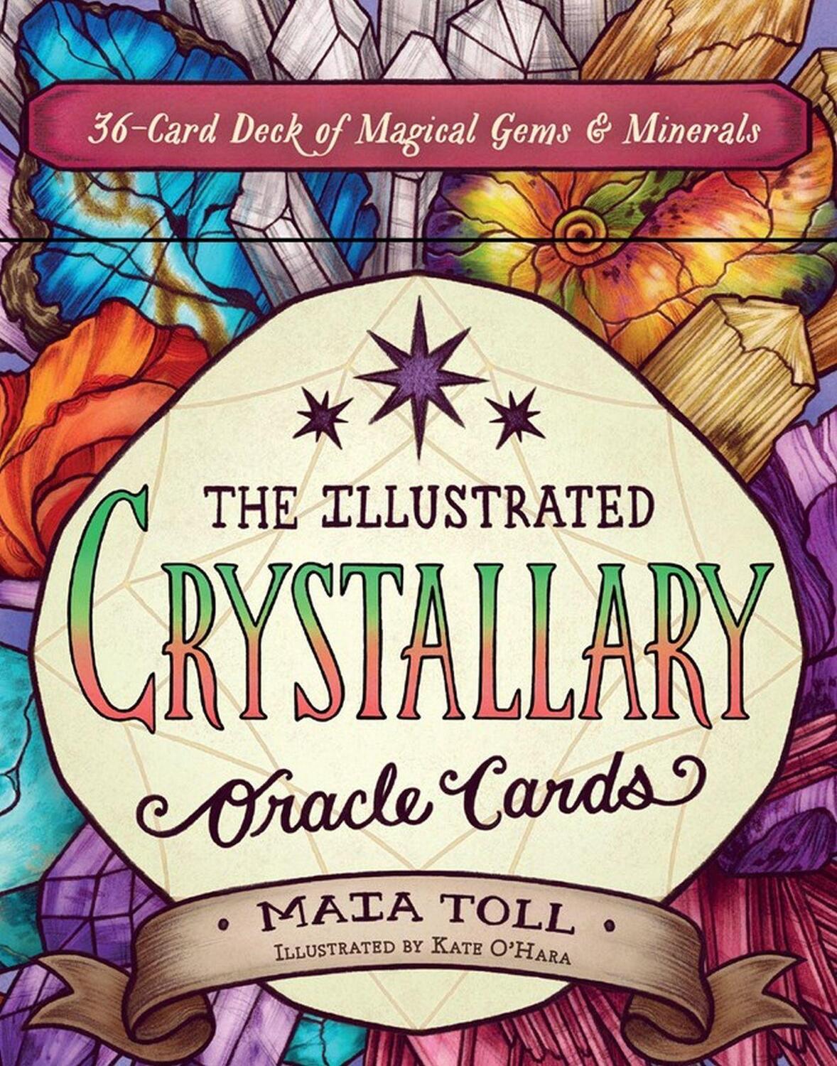 Cover: 9781635864878 | Illustrated Crystallary Oracle Cards | Maia Toll (u. a.) | Spiel