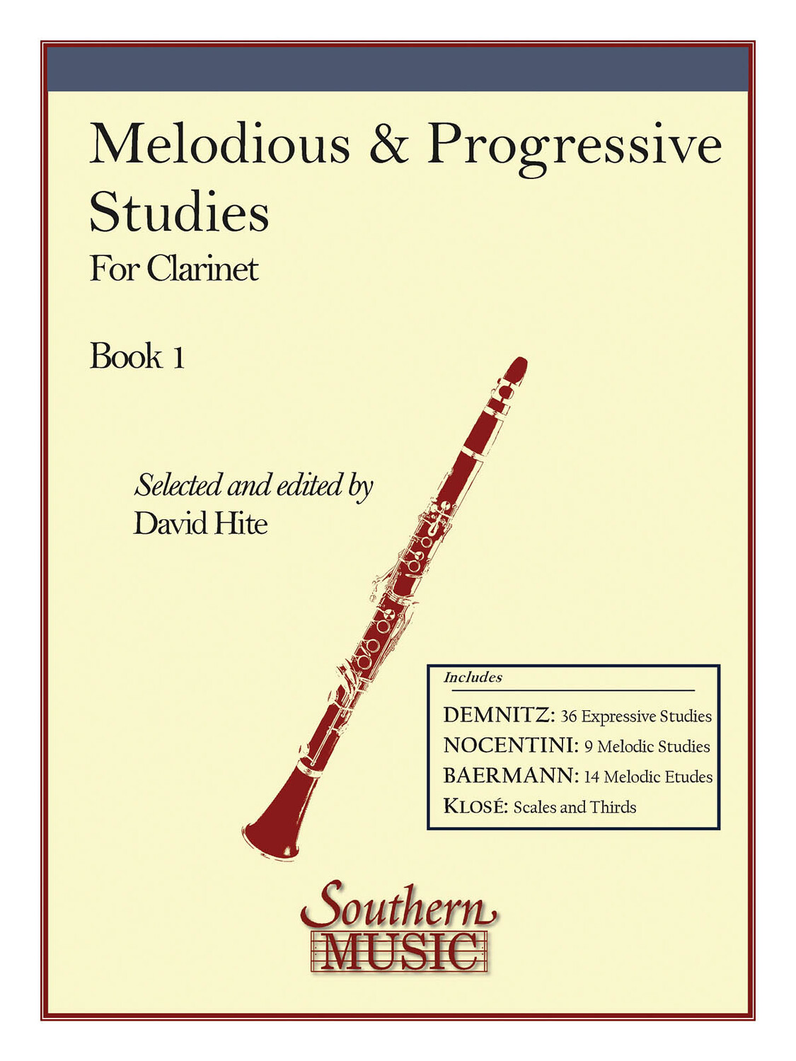 Cover: 884088706449 | Melodious and Progressive Studies, Book 1 | Southern Music