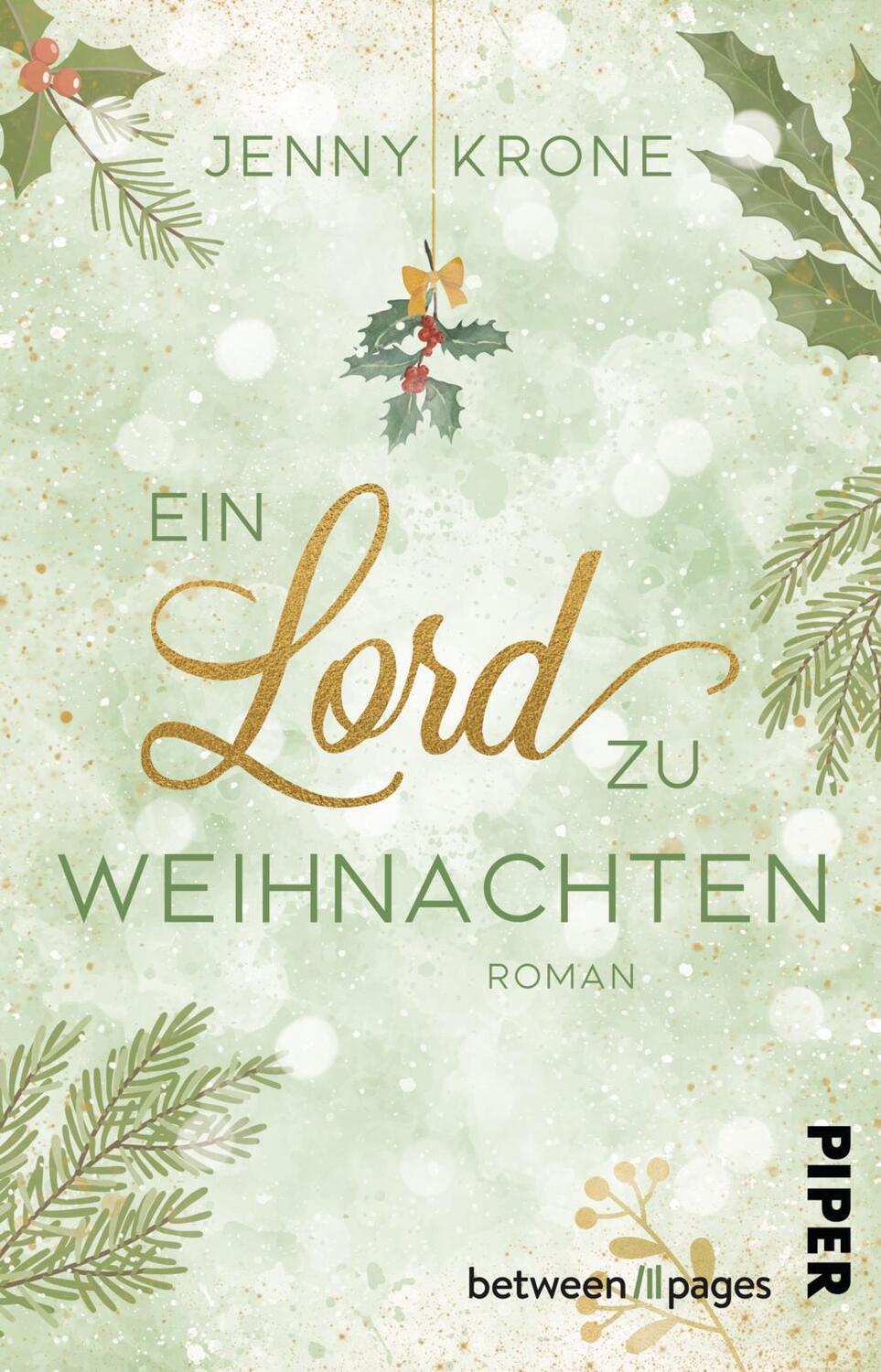 Cover: 9783492508193 | Ein Lord zu Weihnachten | Jennifer Krone | Taschenbuch | 300 S. | 2024