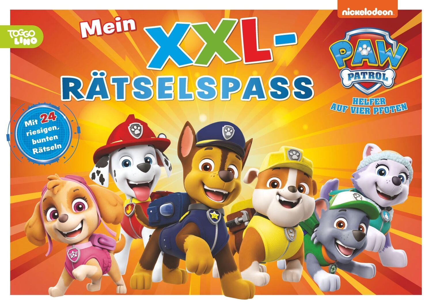 Cover: 9783849931957 | Mein XXL-Rätselspaß PAW Patrol | Schwager &amp; Steinlein Verlag | Buch