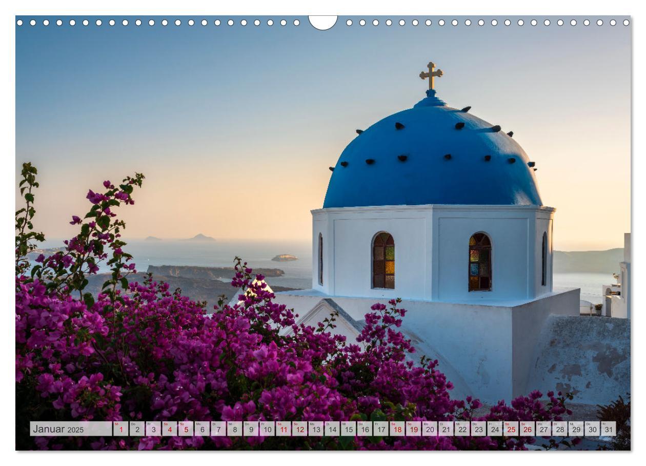 Bild: 9783383950933 | Wunderbares Santorini - Matteo Colombo (Wandkalender 2025 DIN A3...