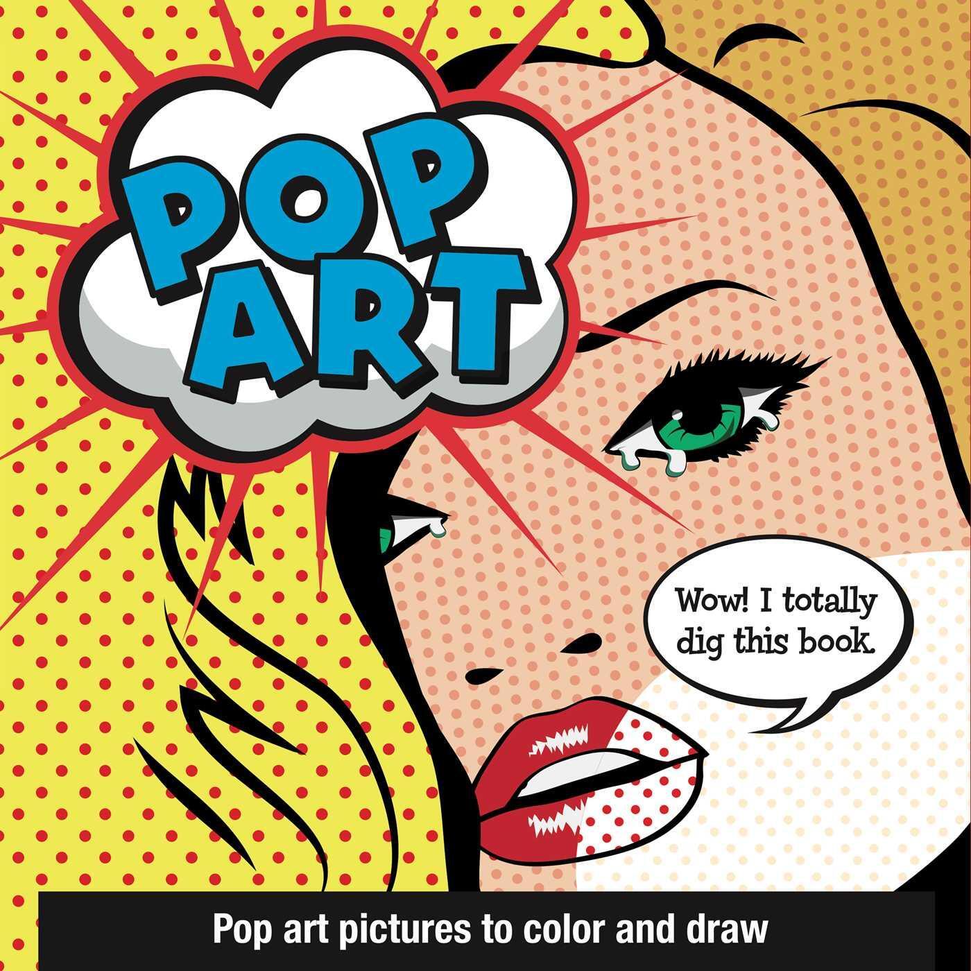 Cover: 9781499803624 | Pop Art | Pop Art Pictures to Color and Draw | Little Bee Books | Buch