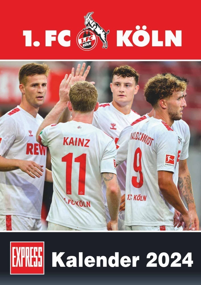 Cover: 4250809652221 | 1. FC Köln 2024 - Fußball-Kalender - Express-Fankalender -...
