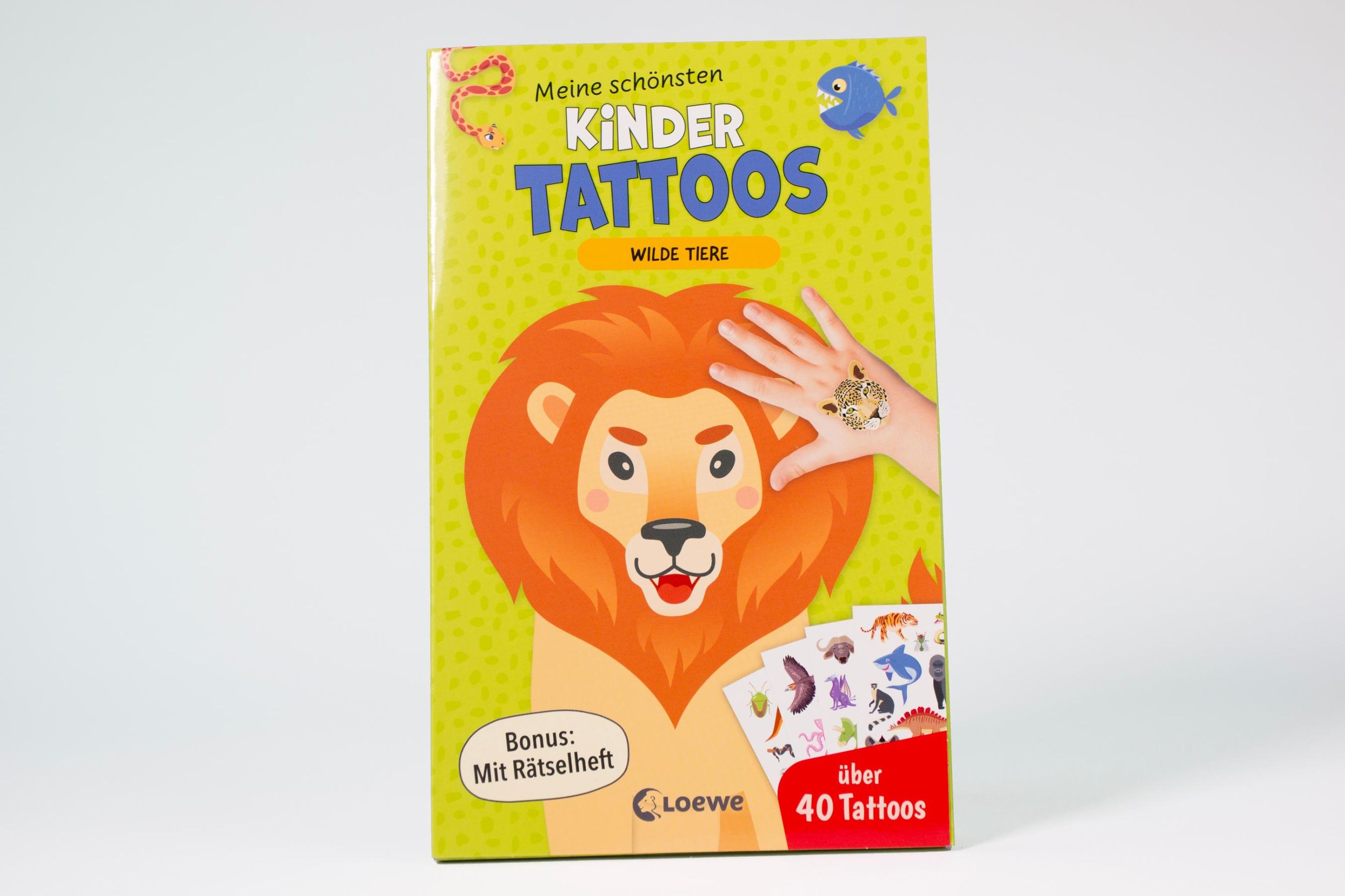 Bild: 9783743220287 | Meine schönsten Kindertattoos - Wilde Tiere | Svenja Pidde | Buch