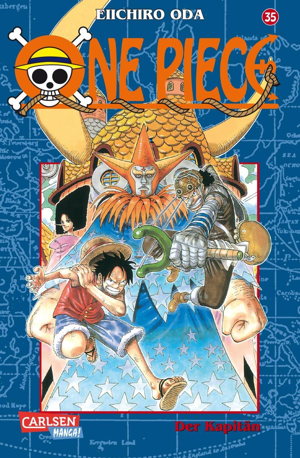 Cover: 9783551757258 | One Piece 35. Der Kapitän | Eiichiro Oda | Taschenbuch | One Piece