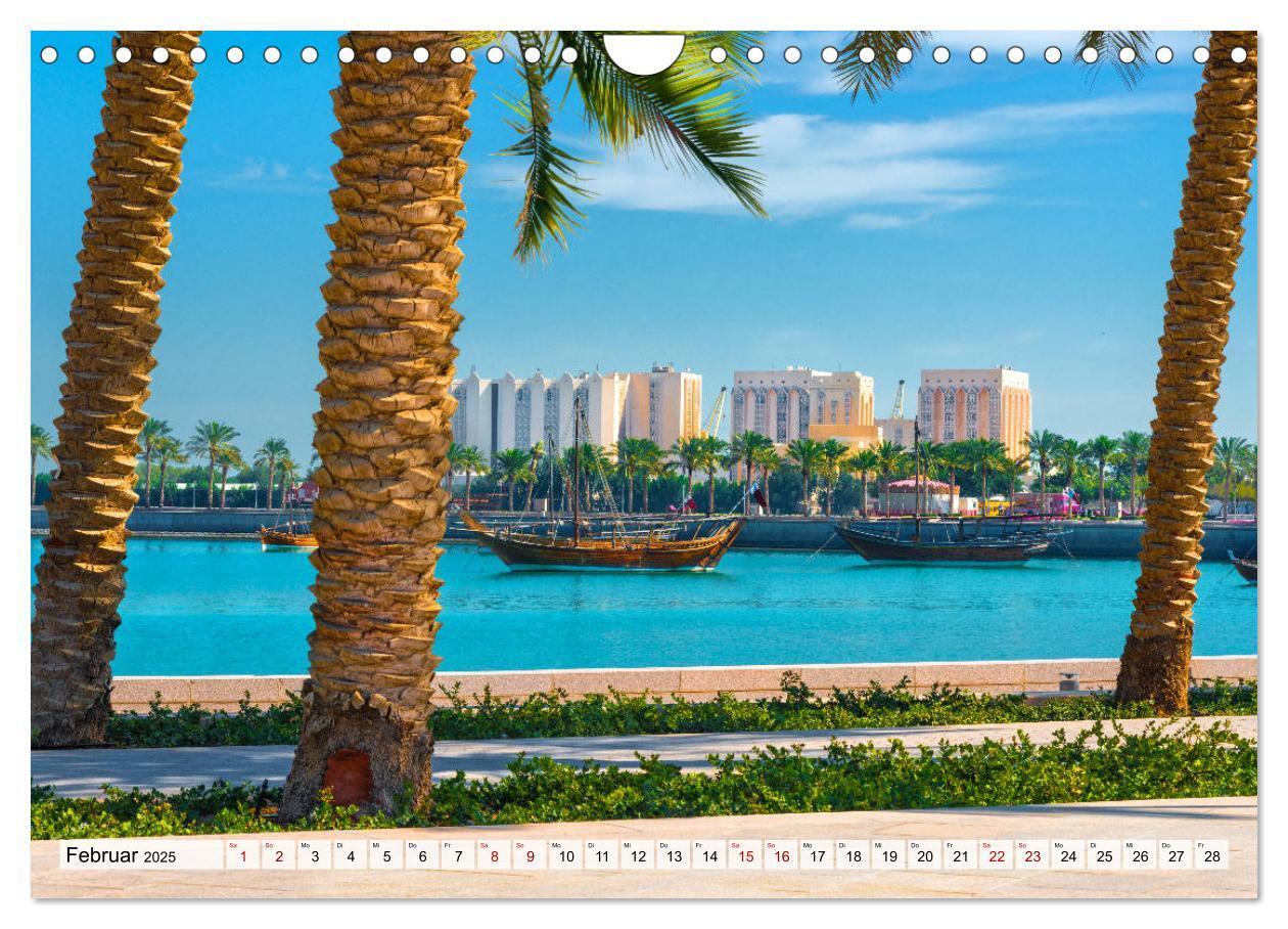 Bild: 9783435142286 | Doha - Hauptstadt von Katar (Wandkalender 2025 DIN A4 quer),...