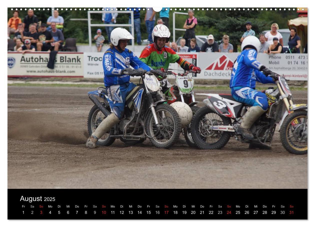 Bild: 9783435674596 | Motorsport: Motoball (Wandkalender 2025 DIN A2 quer), CALVENDO...