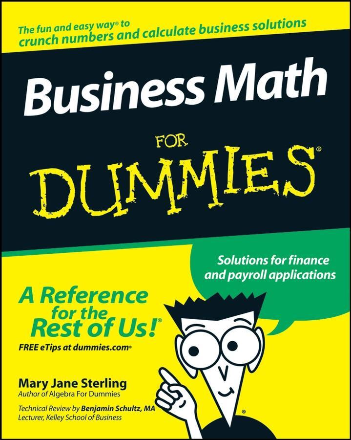 Cover: 9780470233313 | Business Math For Dummies | Mary Jane Sterling | Taschenbuch | 2008