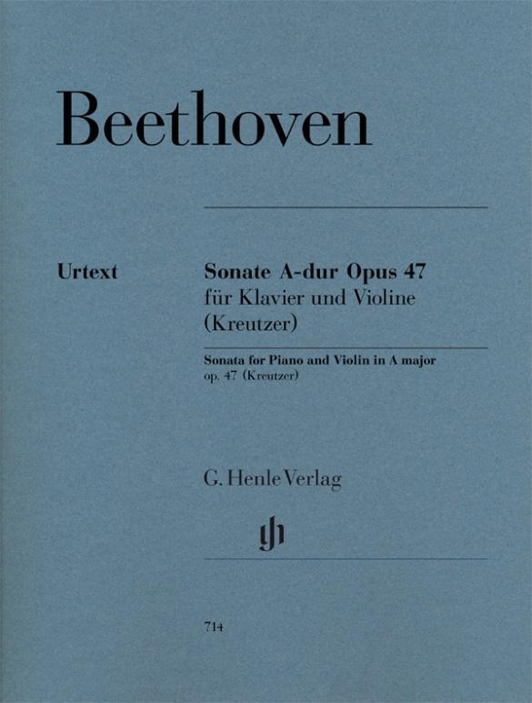 Cover: 9790201807140 | Beethoven, Ludwig van - Violinsonate A-dur op. 47 (Kreutzer-Sonate)