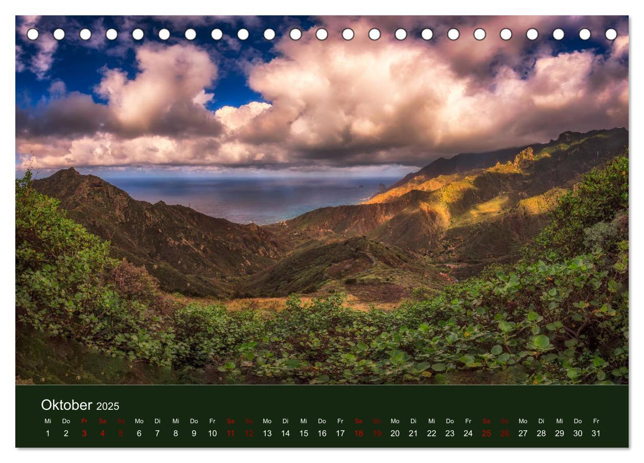 Bild: 9783435387502 | Bezauberndes Teneriffa (Tischkalender 2025 DIN A5 quer), CALVENDO...