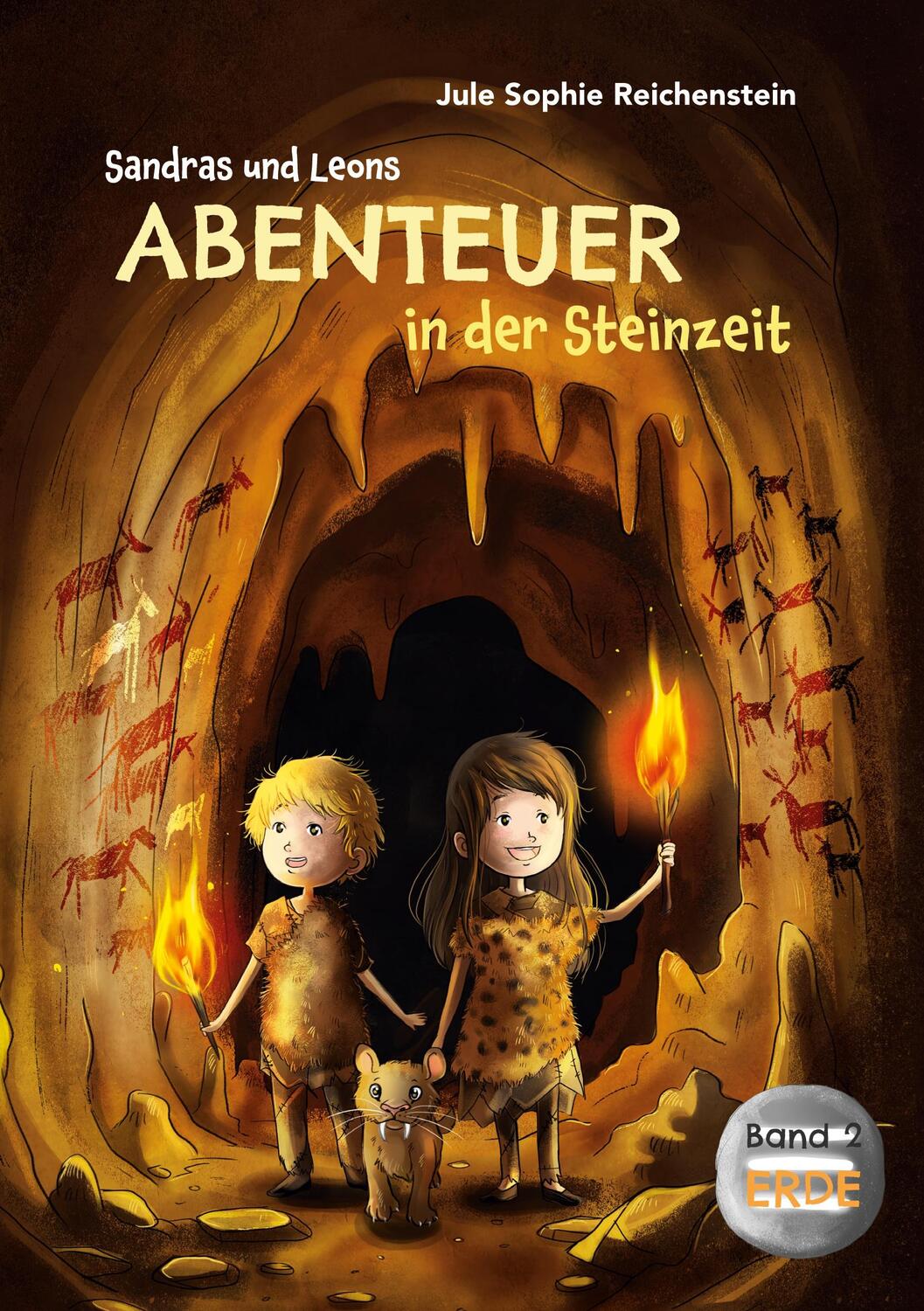 Cover: 9783752803013 | Sandras und Leons Abenteuer in der Steinzeit | Erde | Reichenstein