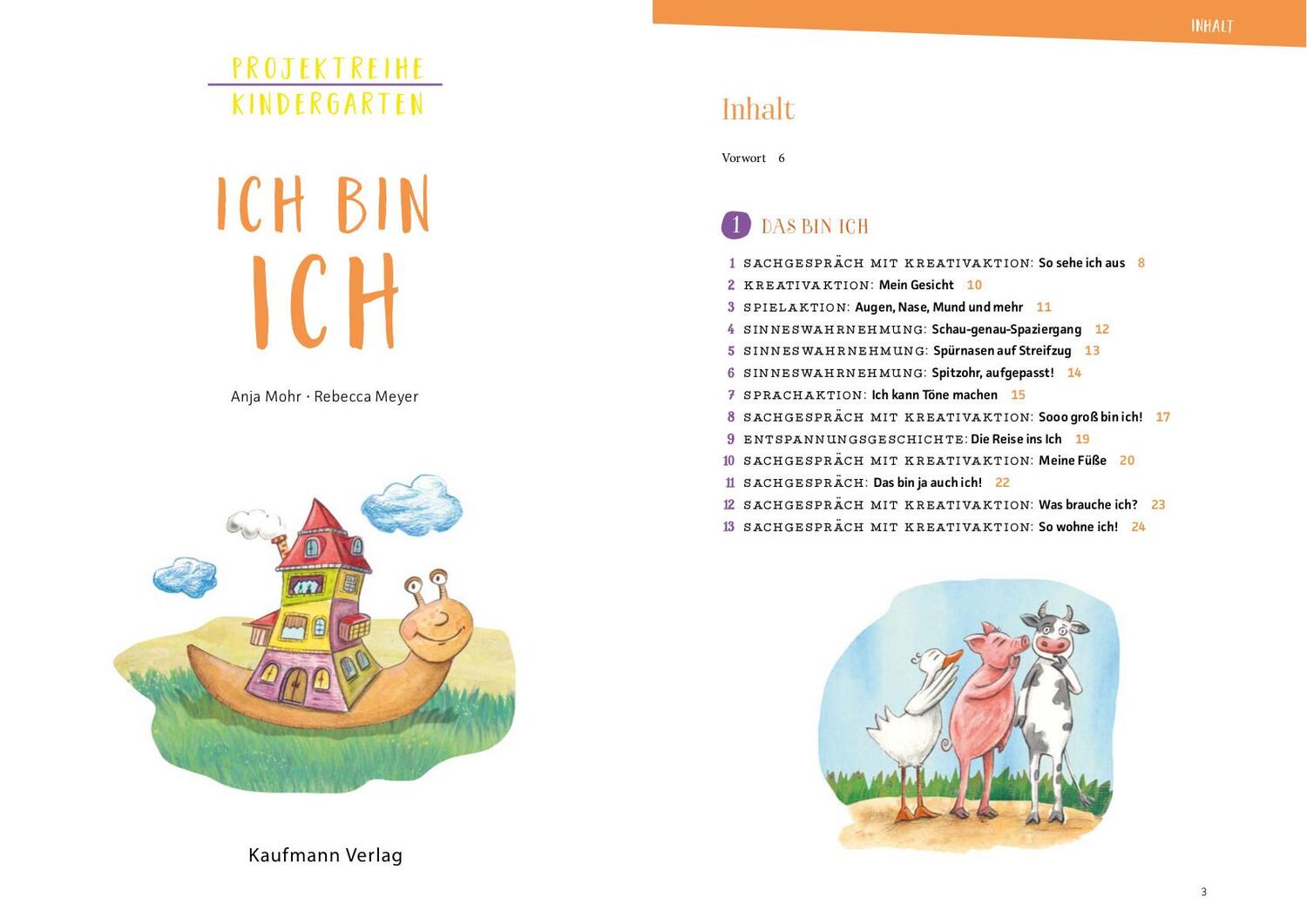 Bild: 9783780651440 | Projektreihe Kindergarten - Ich bin ich | Anja Mohr | Taschenbuch