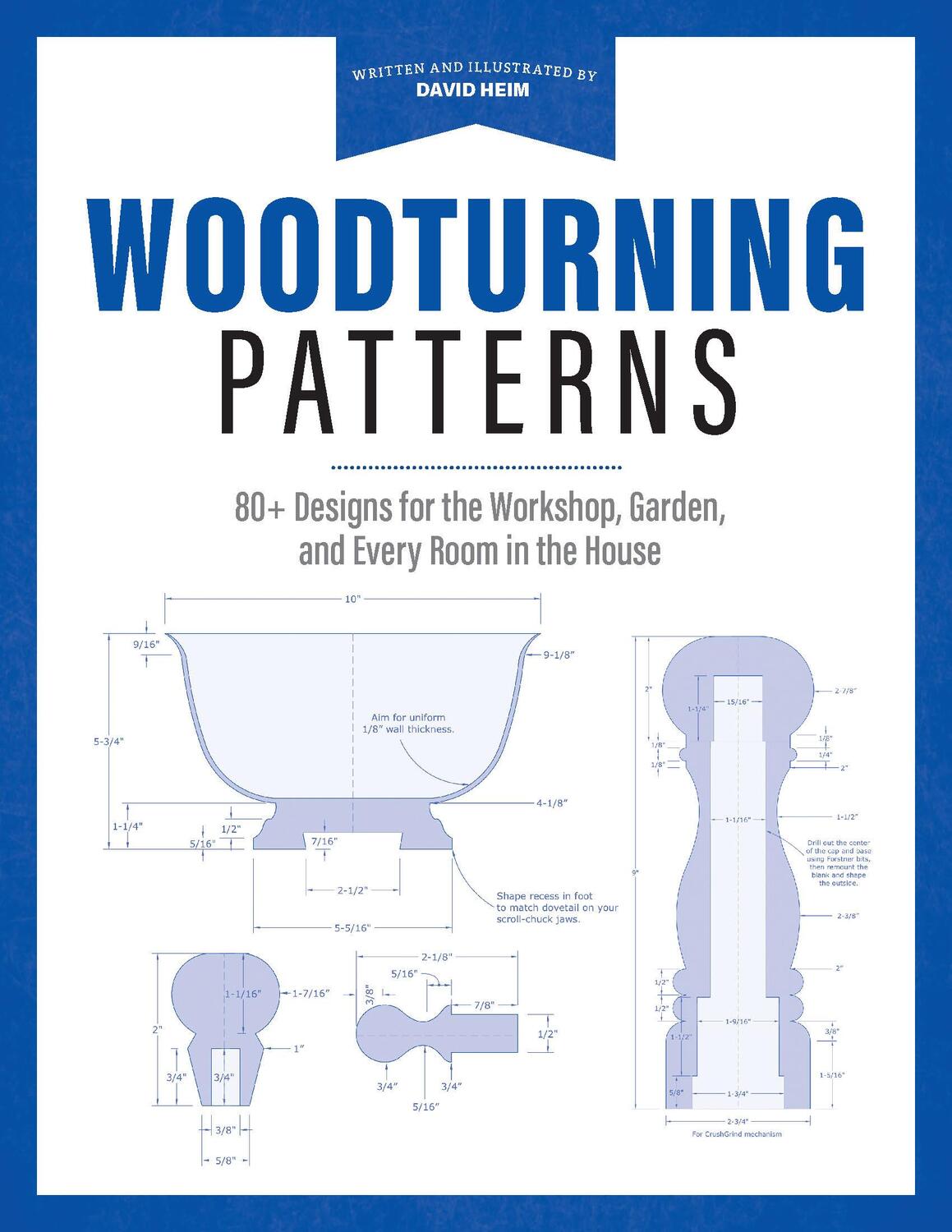 Cover: 9781950934171 | Woodturning Patterns | David Heim | Taschenbuch | Englisch | 2023
