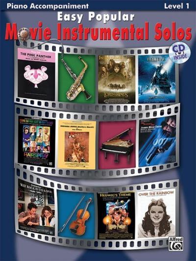 Cover: 9780739047804 | Easy Popular Movie Instrumental Solos: Piano Acc., Book & CD [With CD]