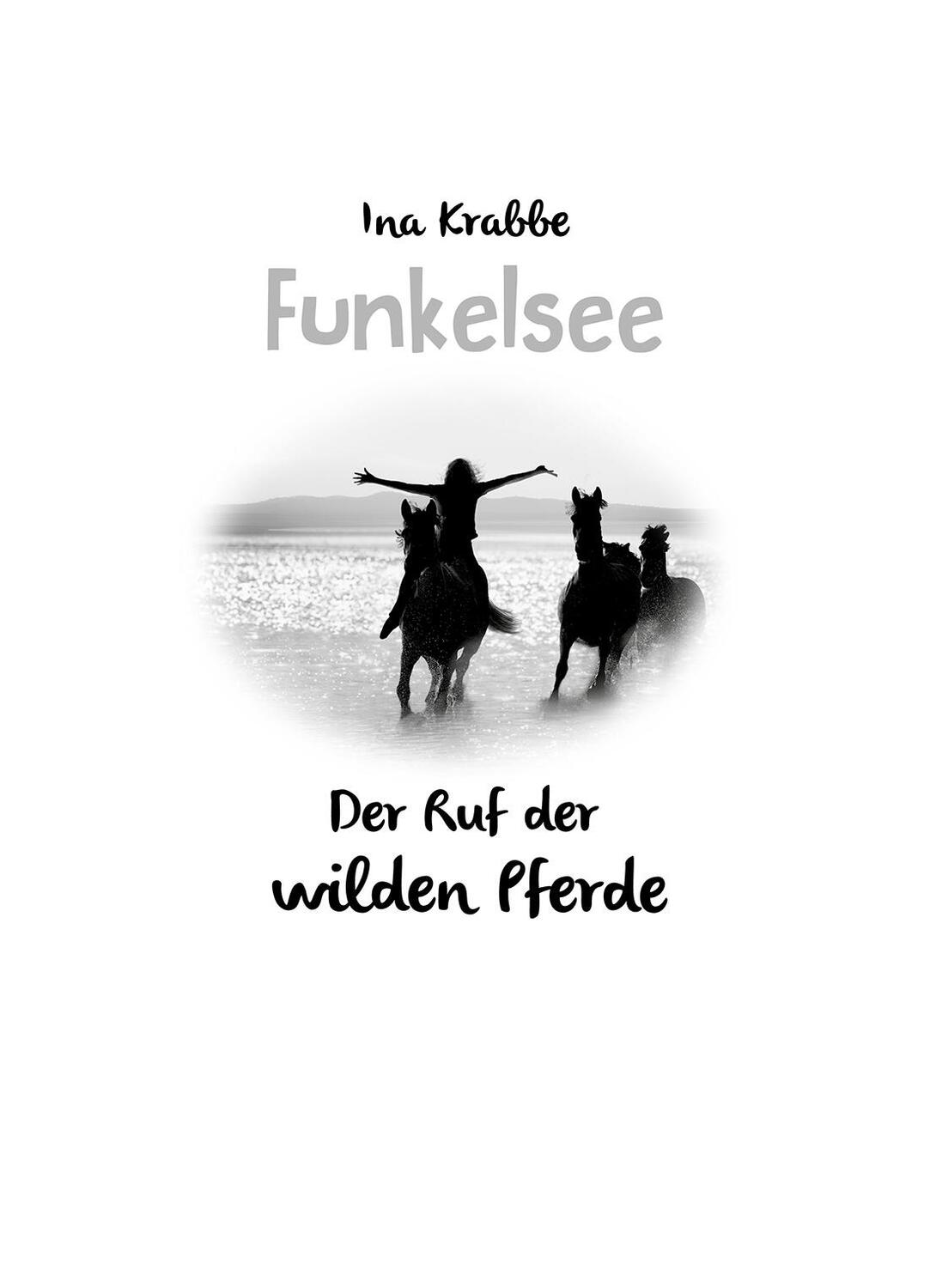 Bild: 9783965940130 | Funkelsee - Der Ruf der wilden Pferde (Band 4) | Ina Krabbe | Buch
