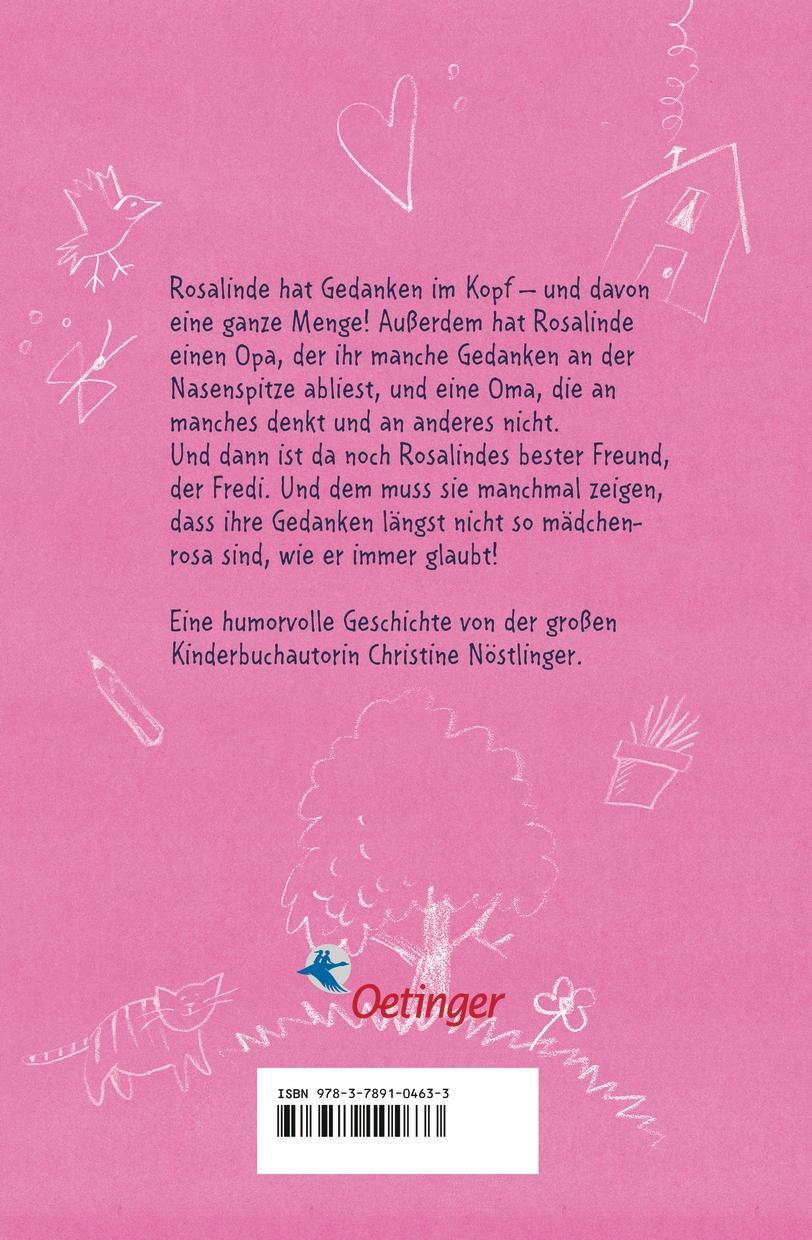 Rückseite: 9783789104633 | Rosalinde hat Gedanken im Kopf | Christine Nöstlinger | Buch | 96 S.