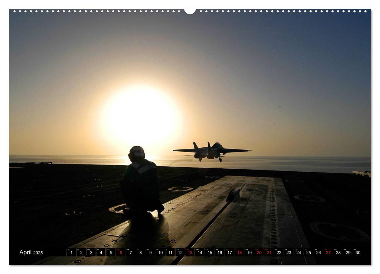 Bild: 9783435727209 | Kampfjets ¿ U.S. Aircraft (Wandkalender 2025 DIN A2 quer), CALVENDO...