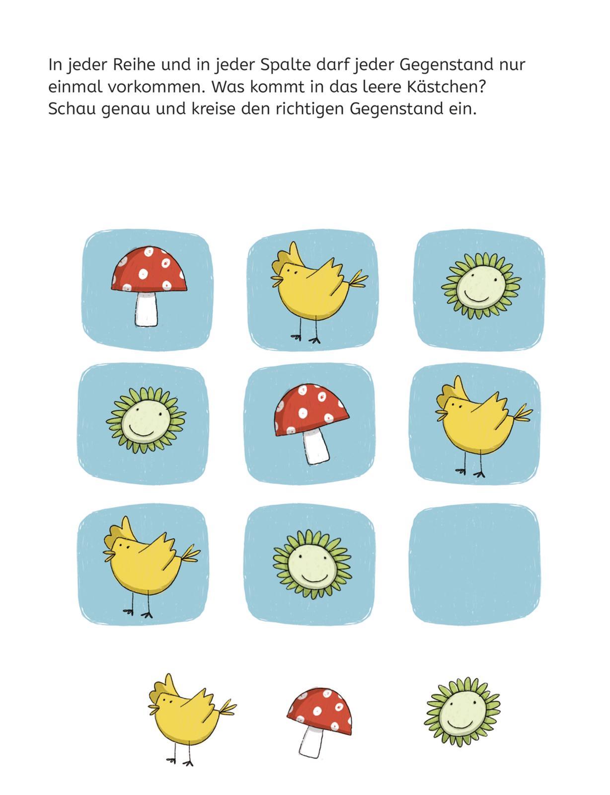 Bild: 9783845844039 | Mein Lernblock für den Kindergarten - Denkspiele | Hannah Lang | Buch