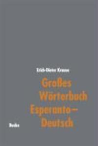 Cover: 9783875481938 | Großes Wörterbuch Esperanto - Deutsch | Erich-Dieter Krause | Buch