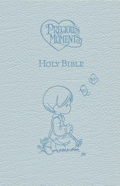 Cover: 9781400316656 | ICB, Precious Moments Holy Bible, Leathersoft, Blue | Thomas Nelson