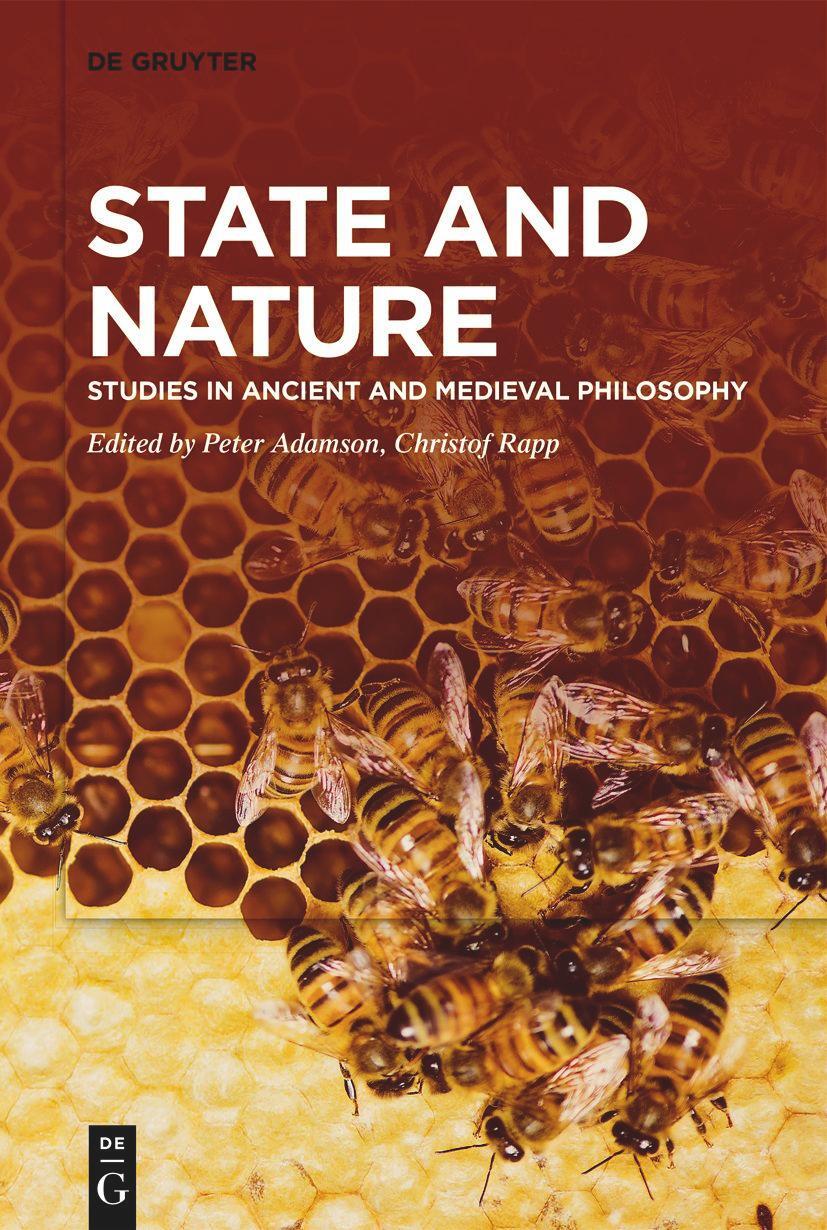 Cover: 9783111121970 | State and Nature | Studies in Ancient and Medieval Philosophy | Buch