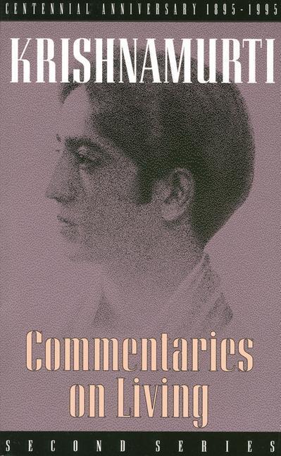 Cover: 9780835604154 | Commentaries on Living: Second Series | J. Krishnamurti | Taschenbuch