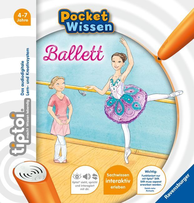 Cover: 9783473554126 | tiptoi® Ballett | Karolin Küntzel | Taschenbuch | Spiralbindung | 2018