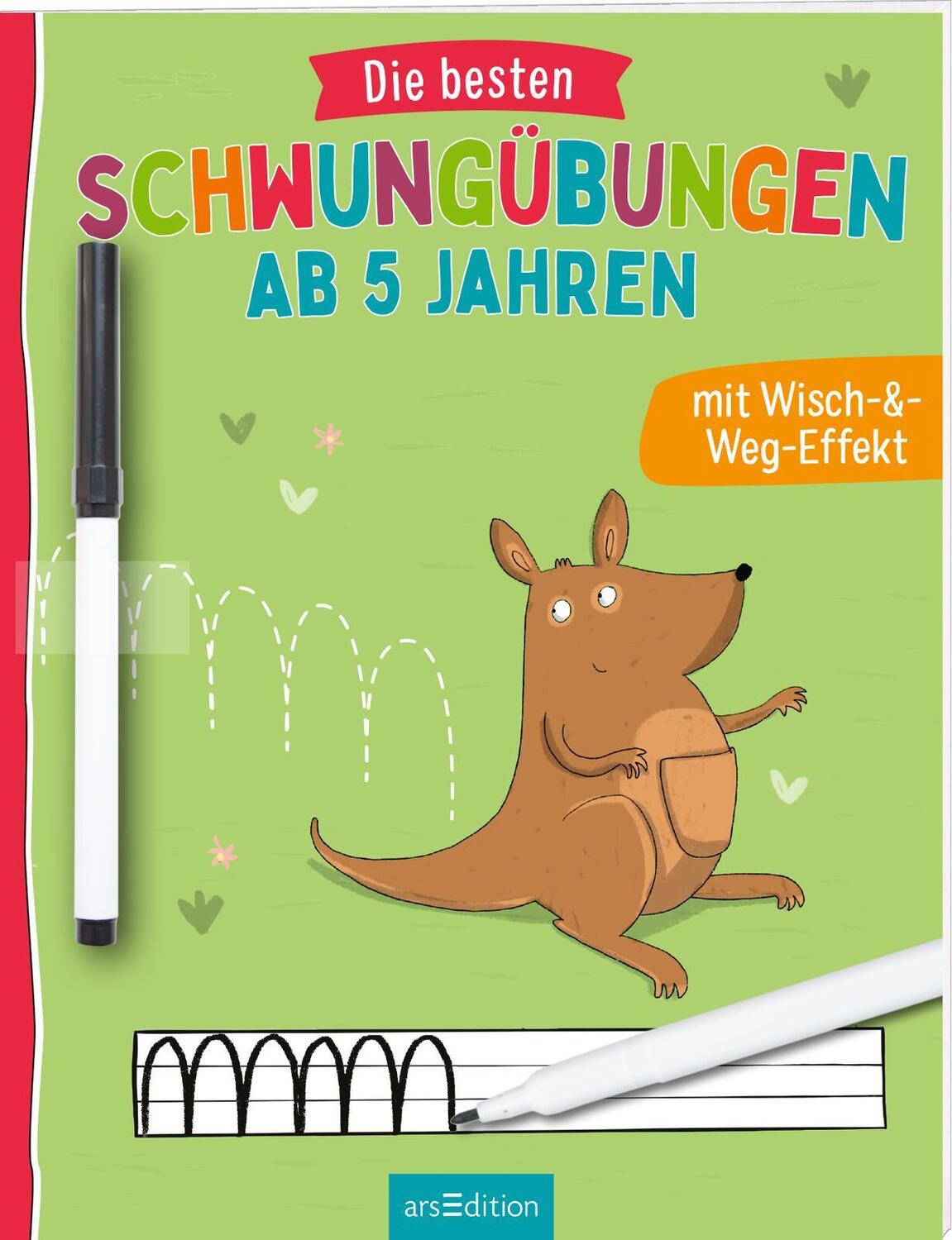 Cover: 9783845851839 | Die besten Schwungübungen ab 5 Jahren | Mit Wisch-&amp;-Weg-Effekt! | Buch