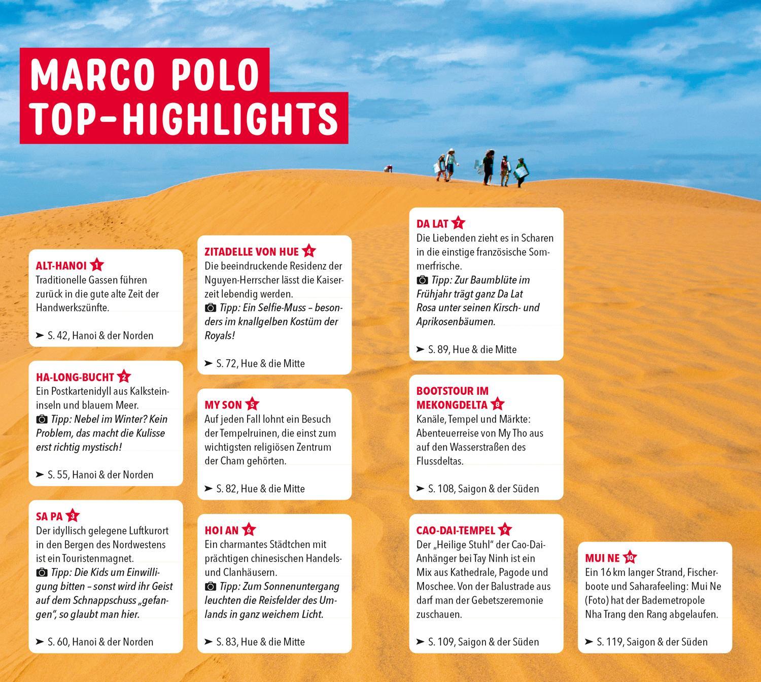 Bild: 9783829719810 | MARCO POLO Reiseführer Vietnam | Martina Miethig | Taschenbuch | 2023