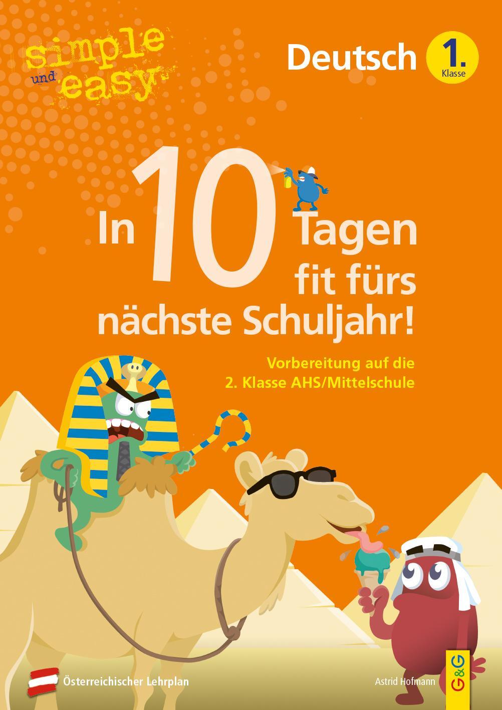 Cover: 9783707425055 | simple und easy In 10 Tagen fit fürs nächste Schuljahr! Deutsch 1