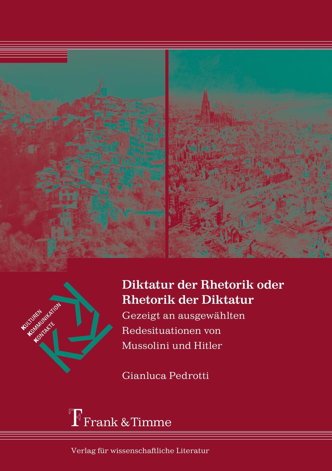 Cover: 9783732902156 | Diktatur der Rhetorik oder Rhetorik der Diktatur | Gianluca Pedrotti