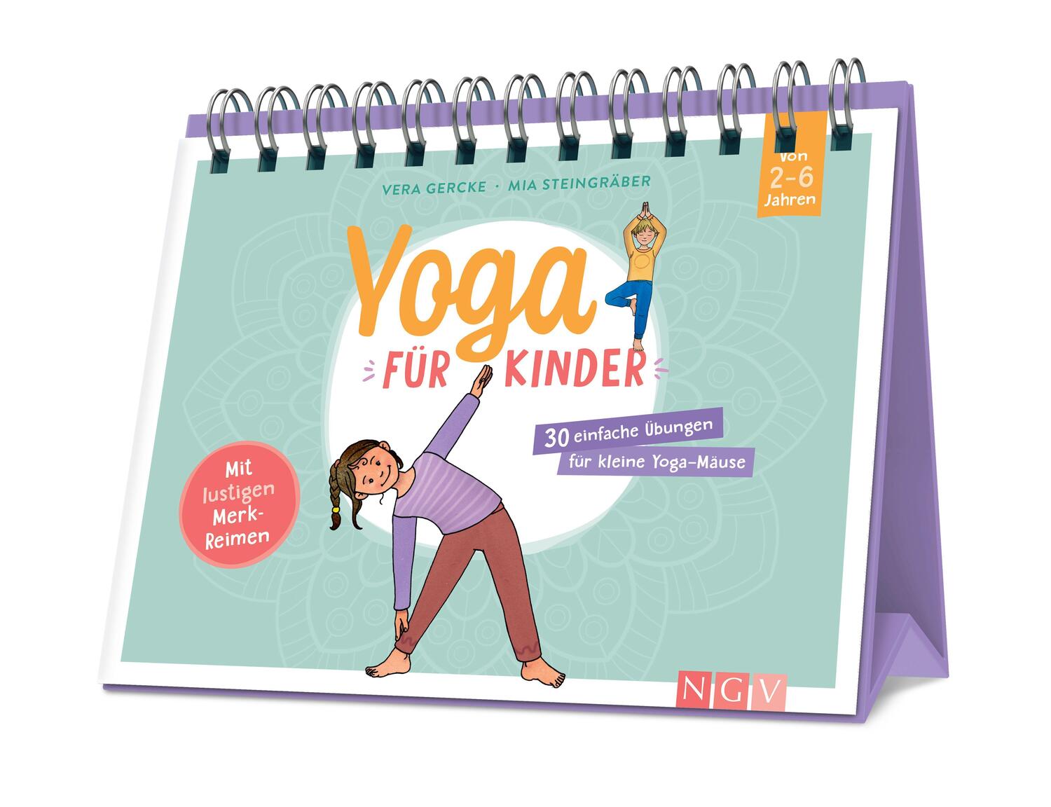 Cover: 9783625192732 | Yoga für Kinder - 30 einfache Übungen für Kinder von 2 bis 6 Jahren