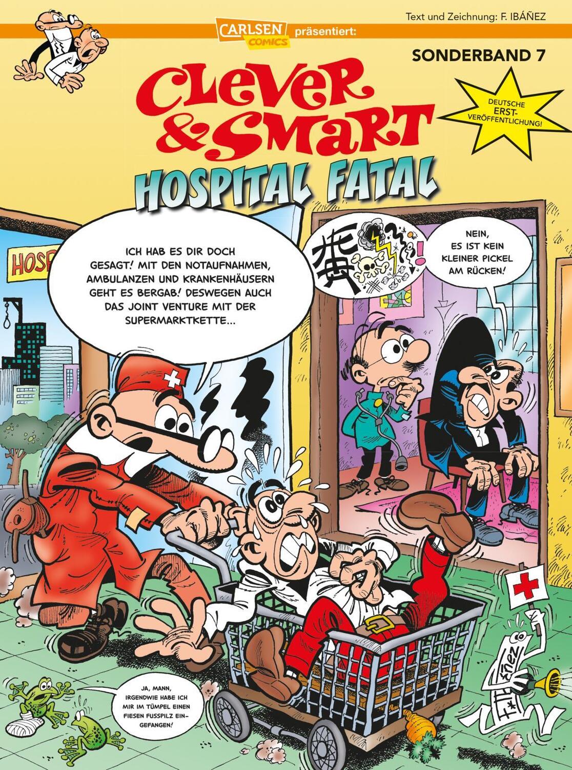 Cover: 9783551790590 | Clever und Smart Sonderband 7: Hospital fatal | Francisco Ibáñez