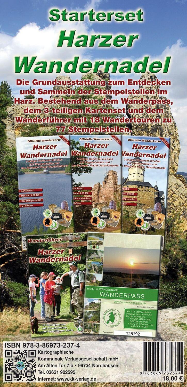 Cover: 9783869732374 | Starterset Harzer Wandernadel | Taschenbuch | Deutsch | 2021