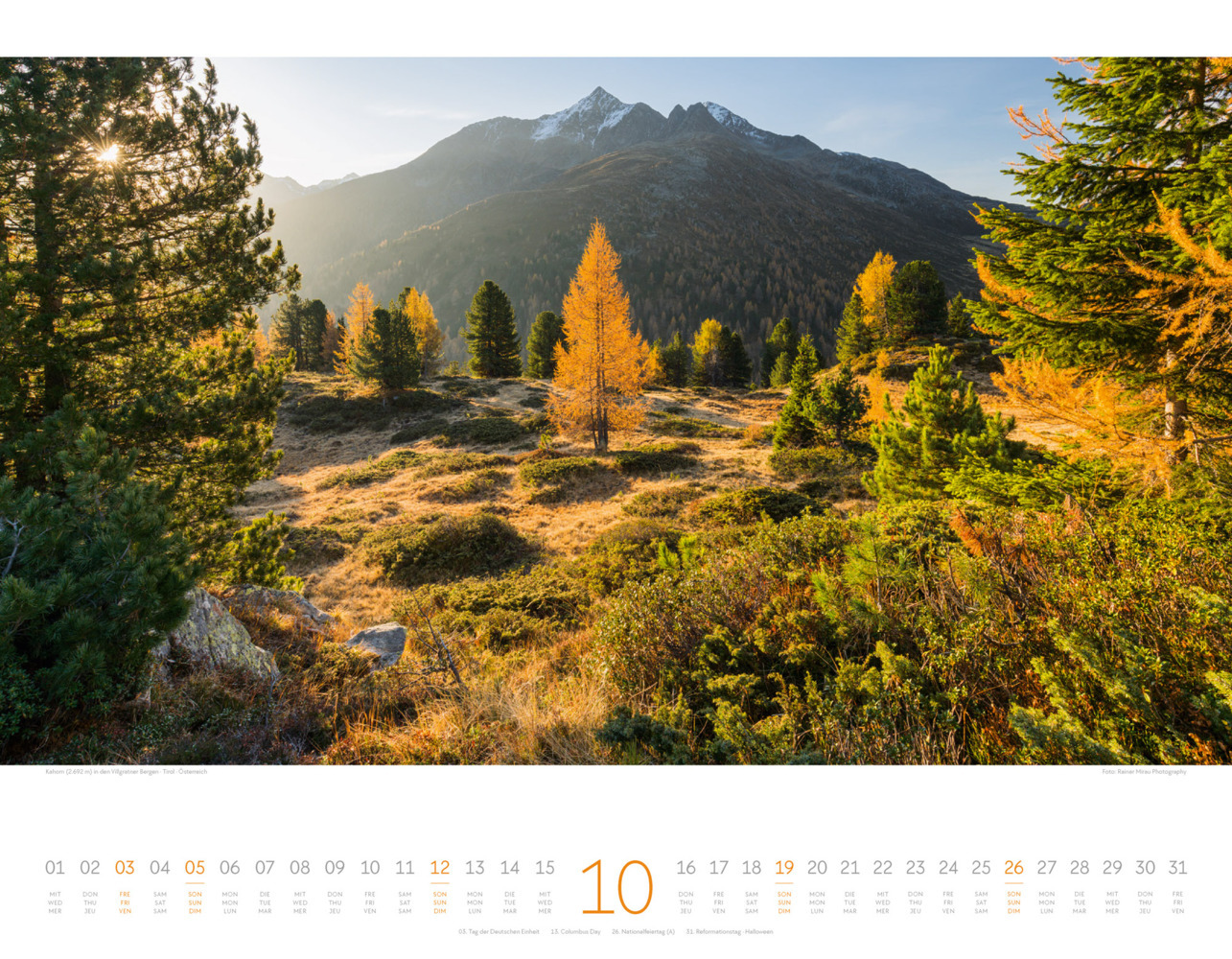 Bild: 9783838425849 | Naturparadies Alpen Kalender 2025 | Ackermann Kunstverlag | Kalender