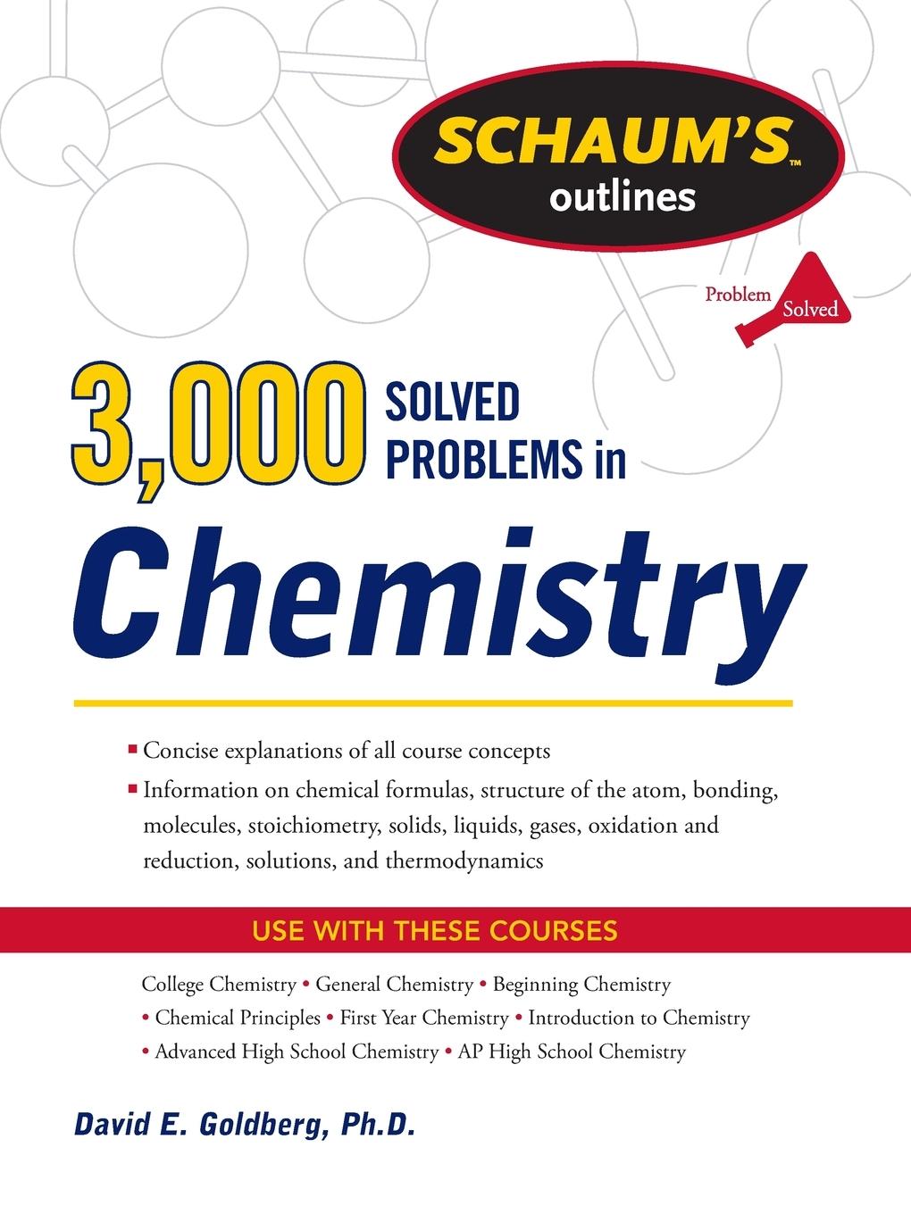 Cover: 9780071755009 | 3000 SLVD PRBL CHEMISTRY REV | Goldberg | Taschenbuch | Englisch