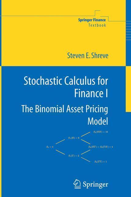 Bild: 9780387401003 | Stochastic Calculus for Finance I | The Binomial Asset Pricing Model