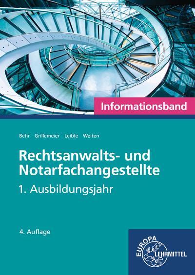 Cover: 9783758574511 | Rechtsanwalts- und Notarfachangestellte, Informationsband | Buch