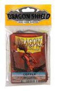Cover: 5706569101169 | Dragon Shield Japanese size - Copper (50 ct. in bag) | Dragon Shield!