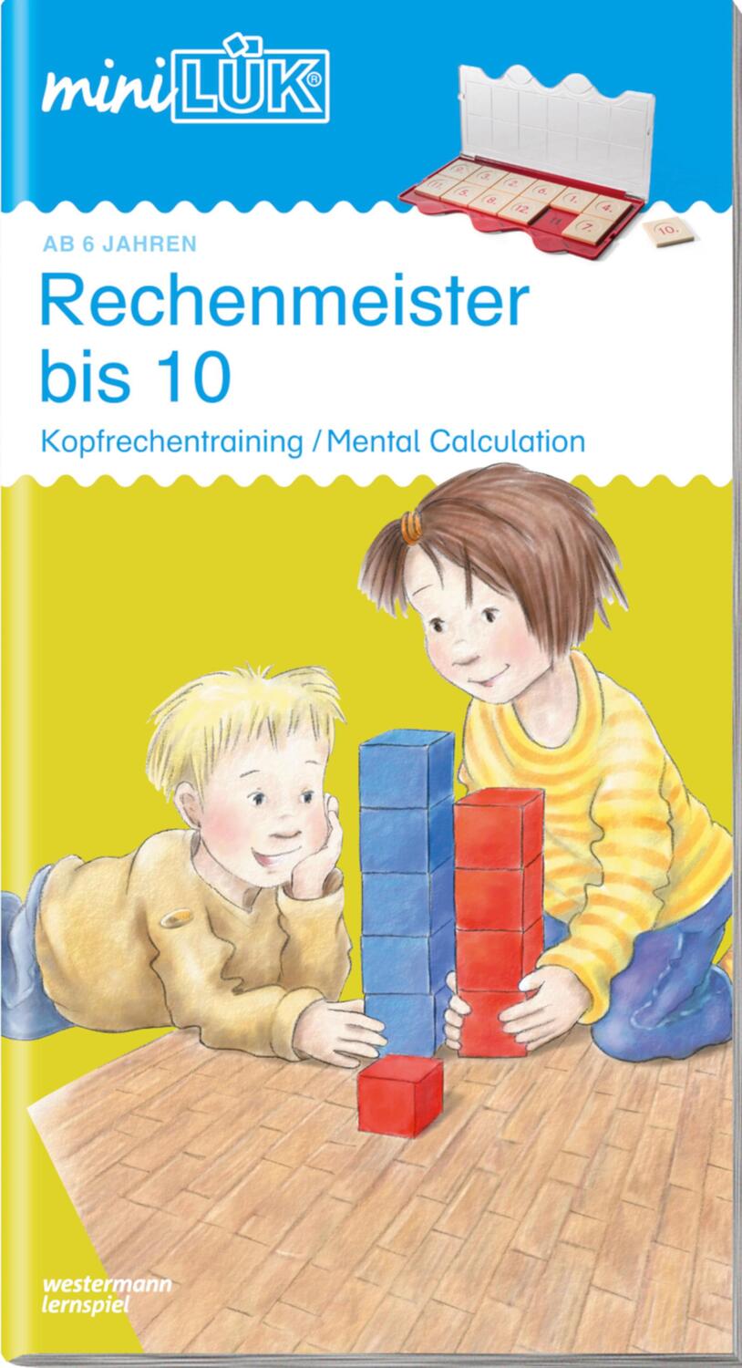 Cover: 9783894142360 | mini LÜK. Rechenmeister bis 10 | Kopfrechentraining ab Klasse 1 | 2008