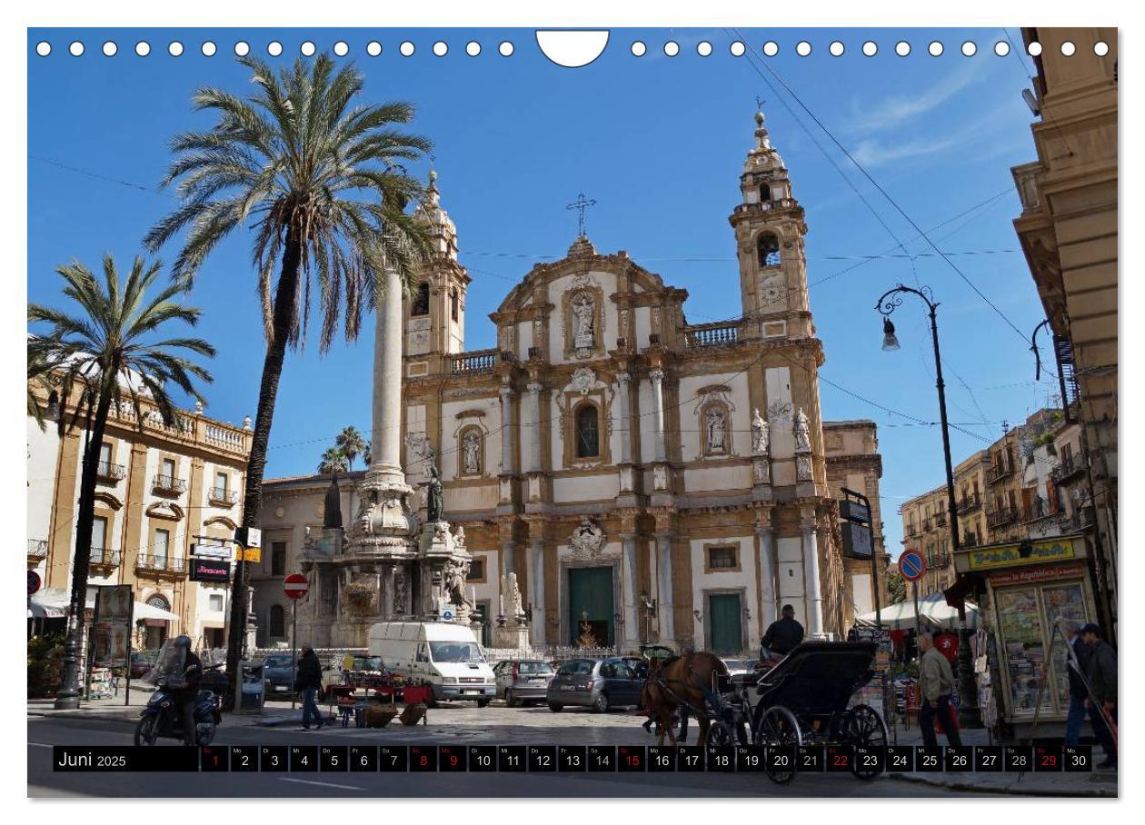 Bild: 9783435764716 | Palermo - Impressionen (Wandkalender 2025 DIN A4 quer), CALVENDO...