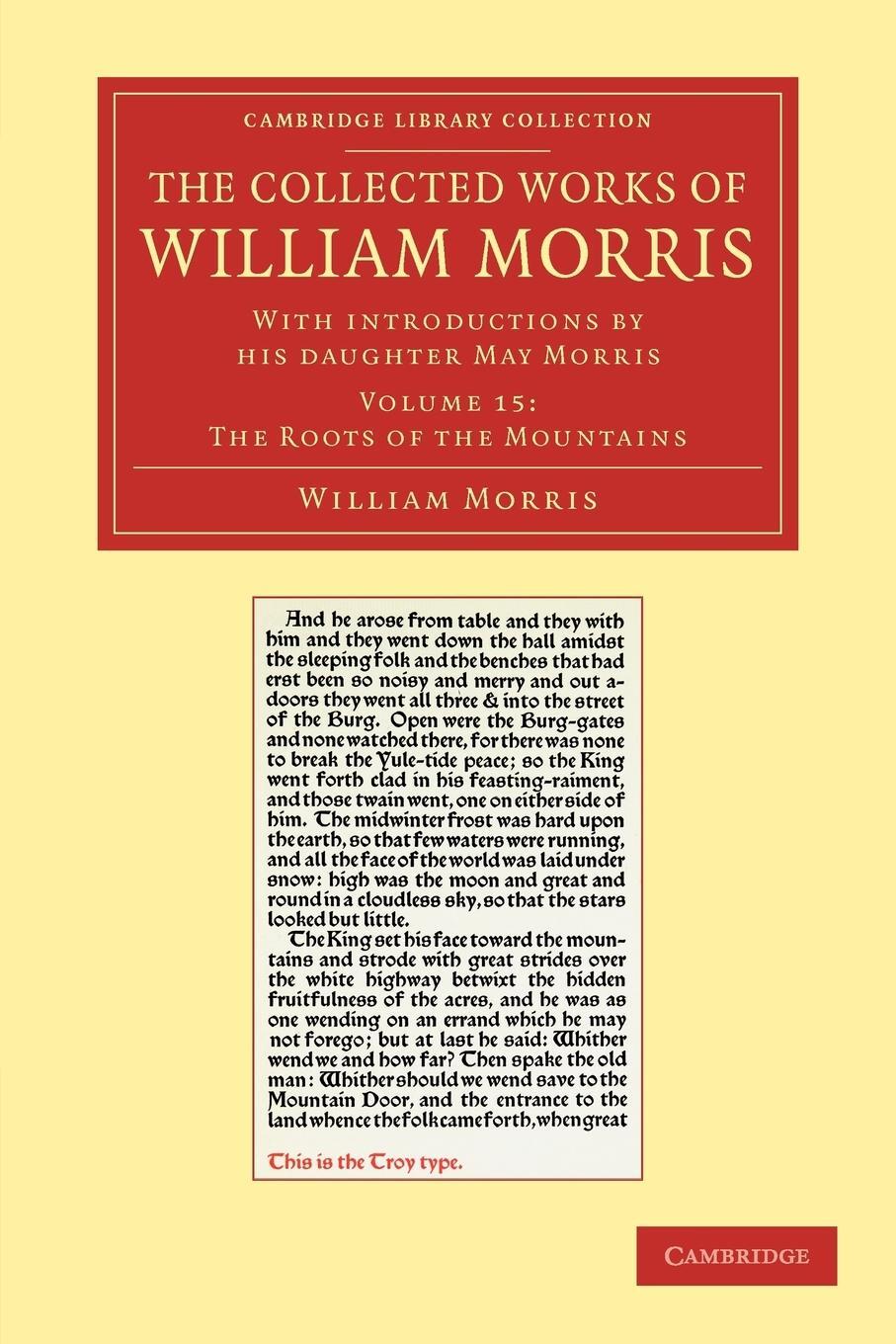 Cover: 9781108051293 | The Collected Works of William Morris - Volume 15 | William Morris