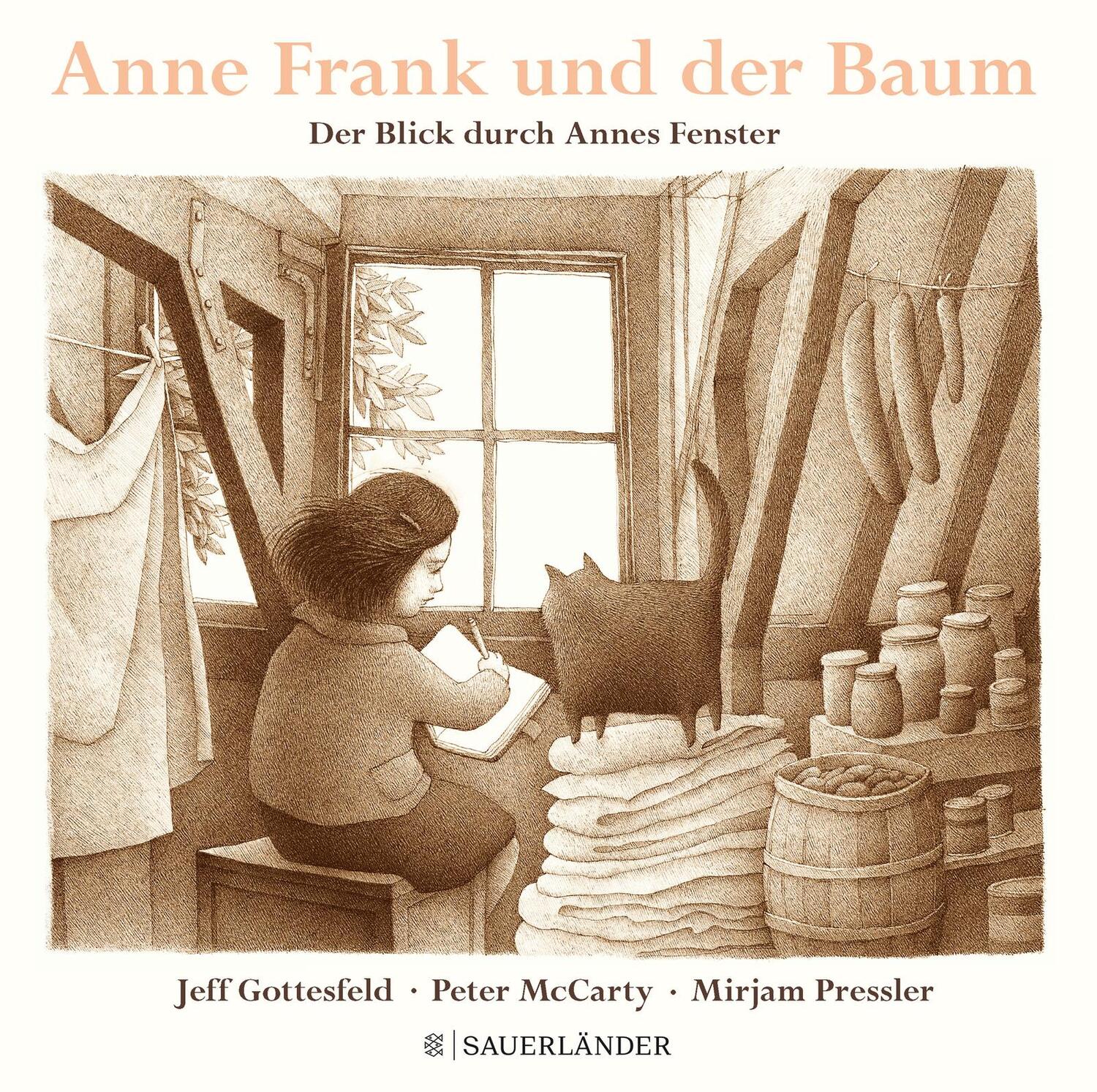 Cover: 9783737355094 | Anne Frank und der Baum | Der Blick durch Annes Fenster | Gottesfeld