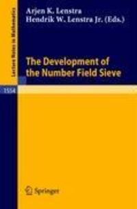 Cover: 9783540570134 | The Development of the Number Field Sieve | Arjen K. Lenstra (u. a.)